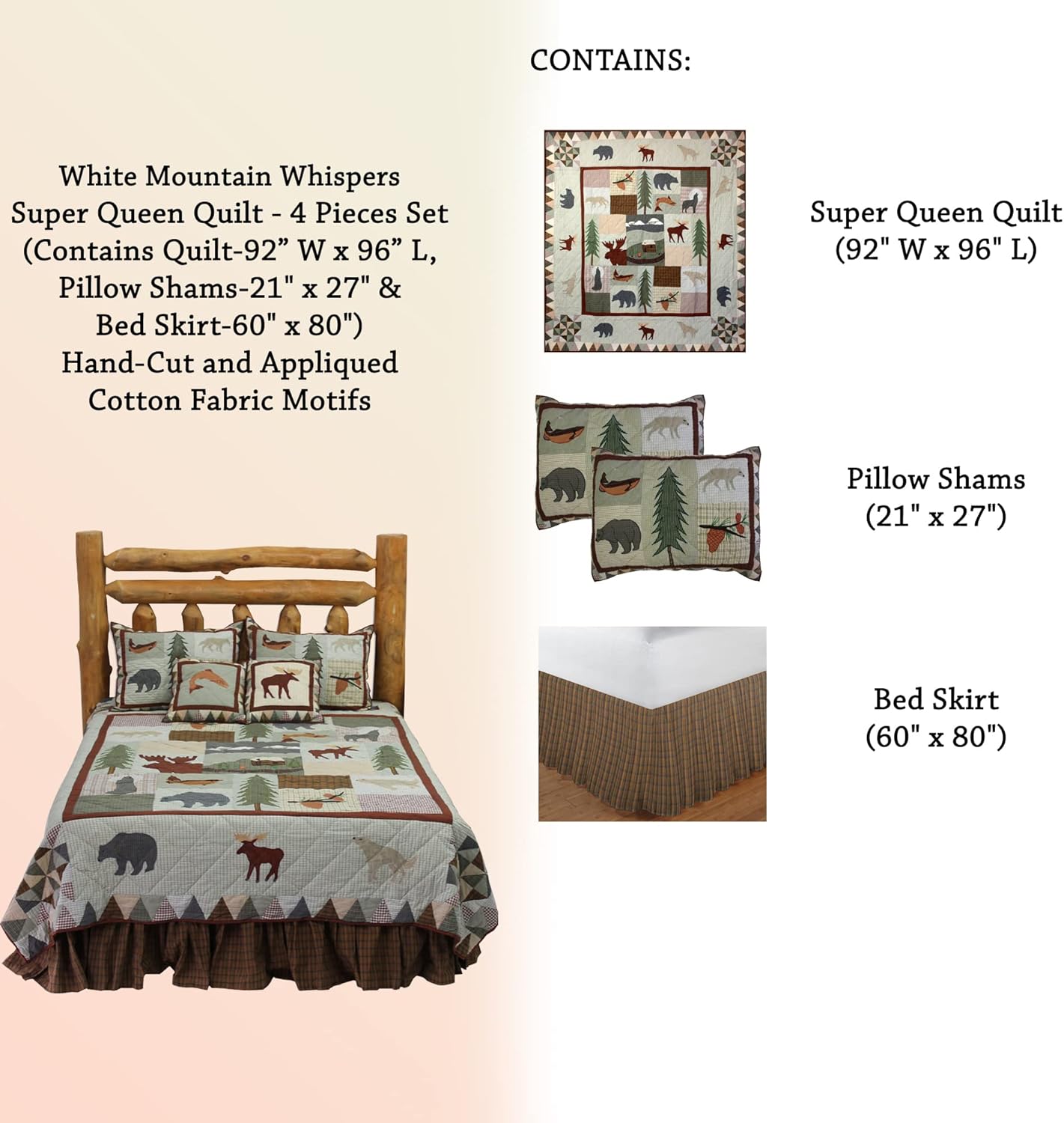 Patch Magic Quilts White Mountain Whispers Set
