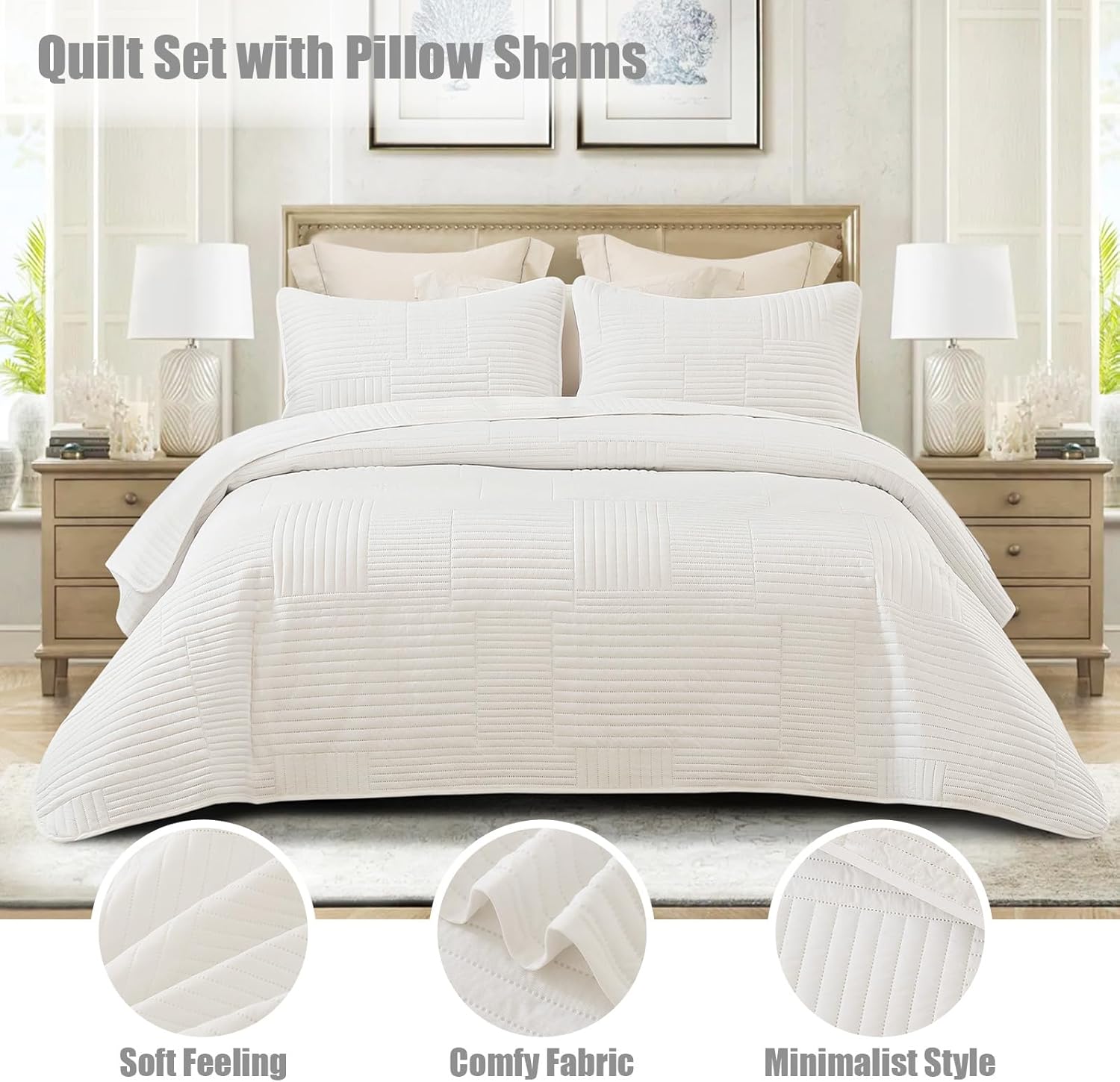 Whale Flotilla Ultra Soft Twin Quilt Bedding Set