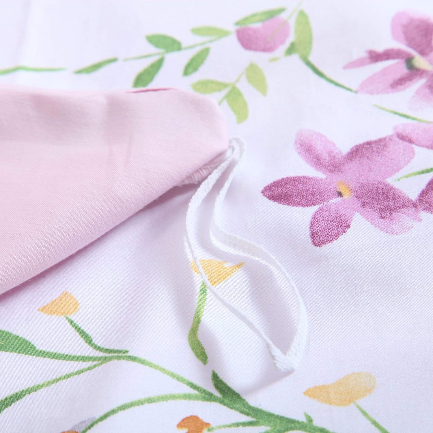 Brandream Garden Style Floral Queen Duvet Cover Set
