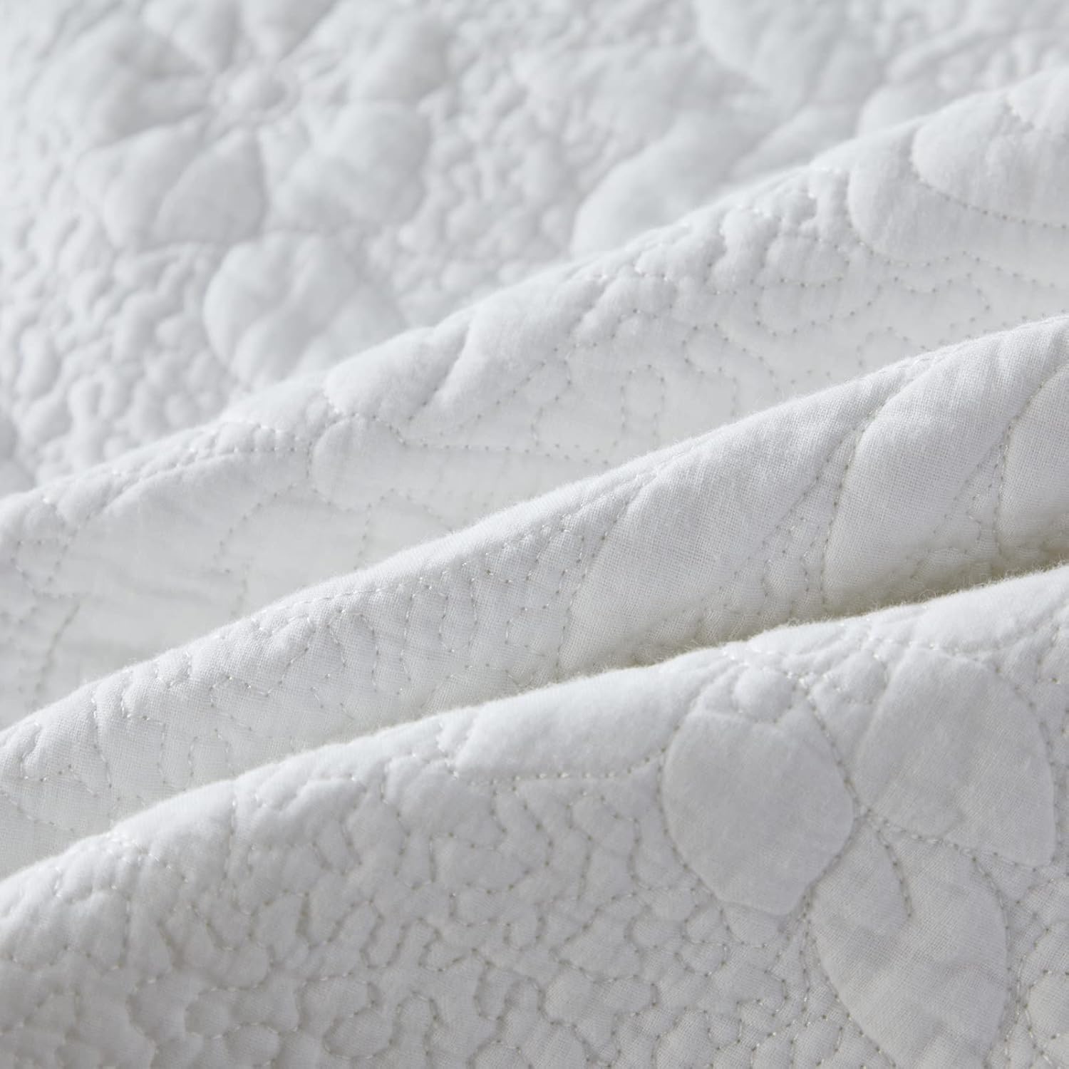 Brandream 5-Piece Quilt Set Cotton Matelasse Coverlet Luxury Farmhouse Bedspread