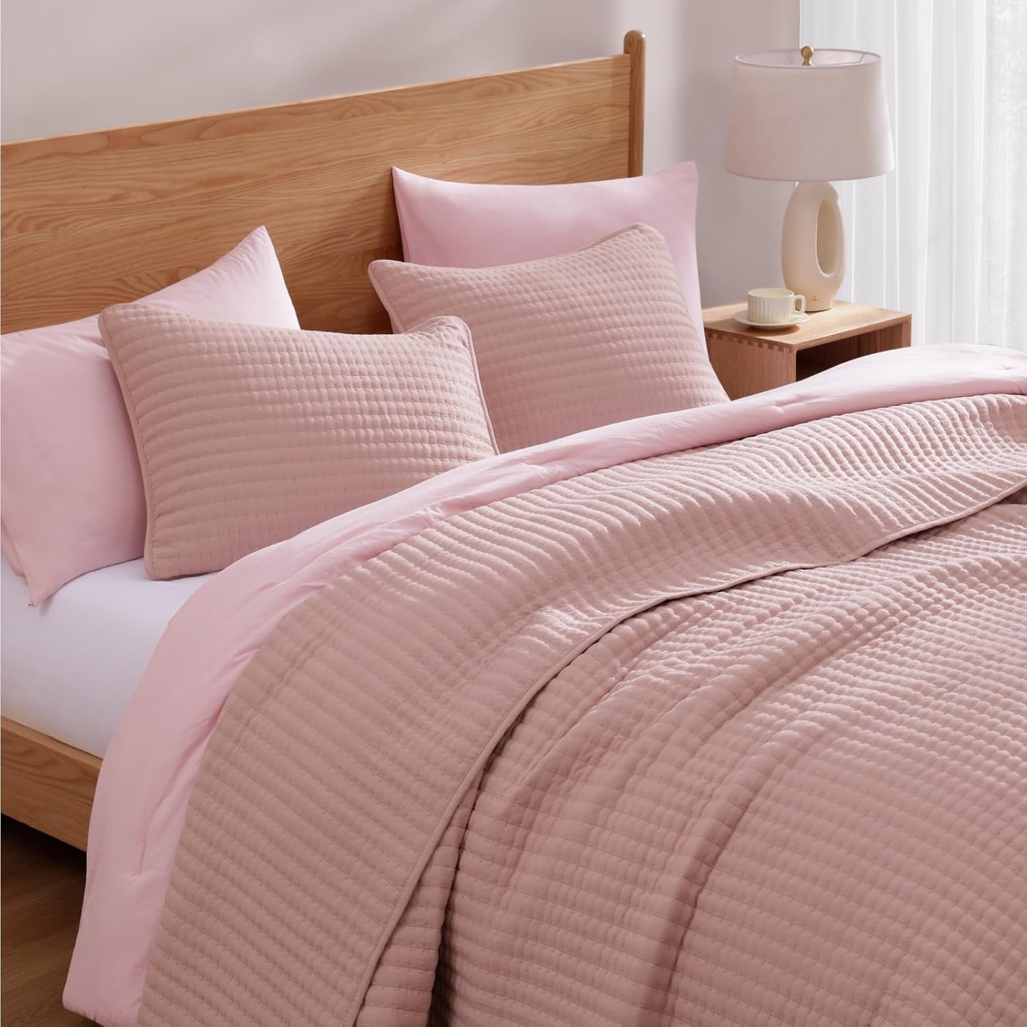 WRENSONGE Queen Size Quilt Bedding Set
