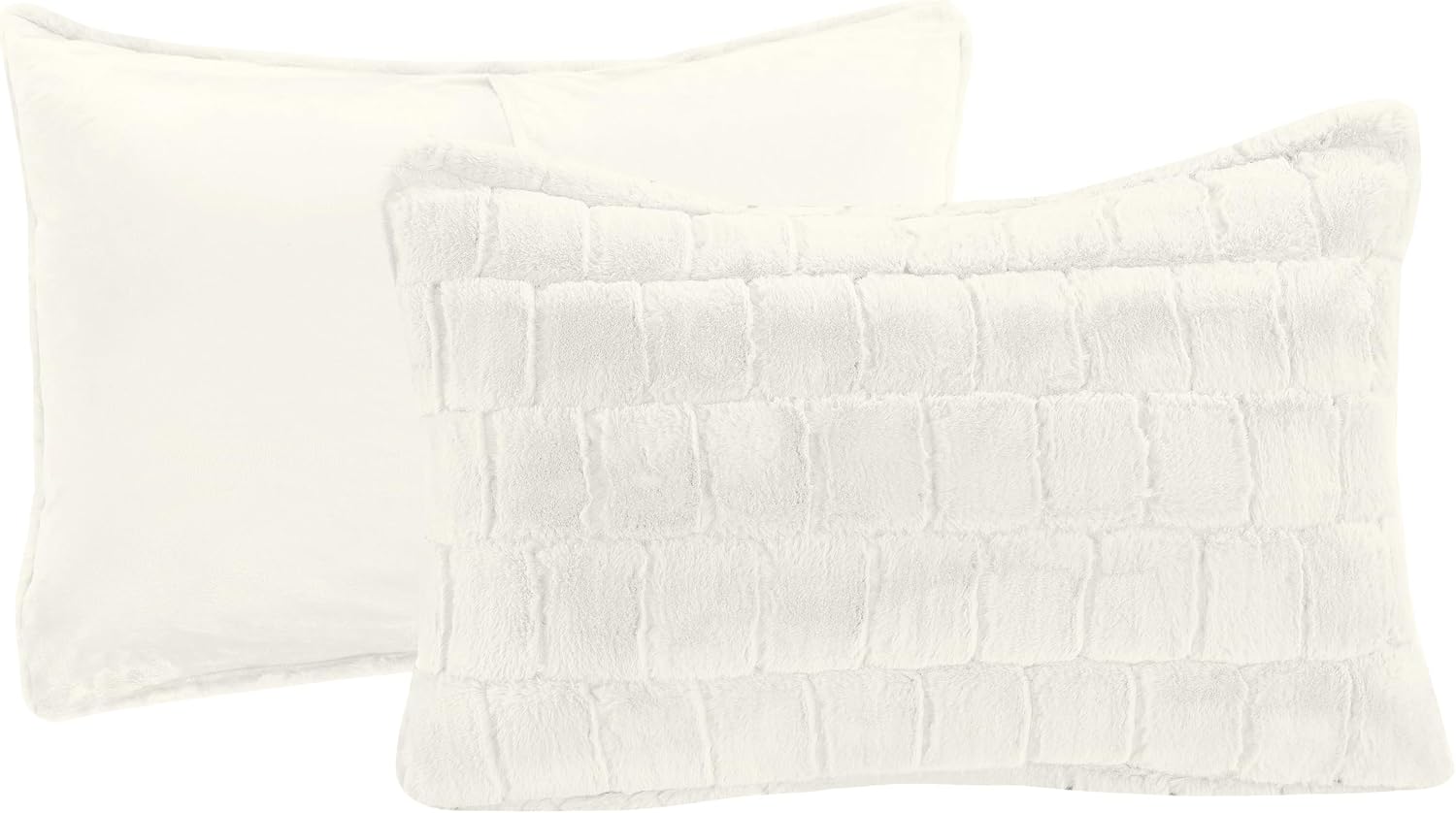 Elegant Comfort Faux Fur 3-Piece Comforter Set
