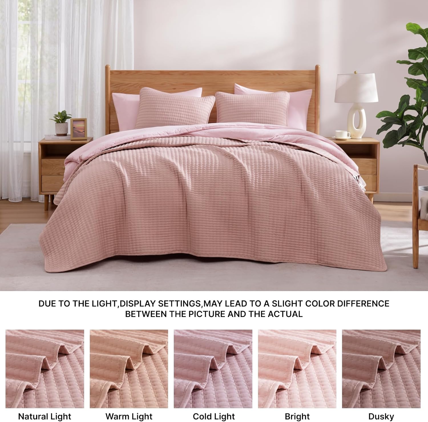 WRENSONGE Queen Size Quilt Bedding Set