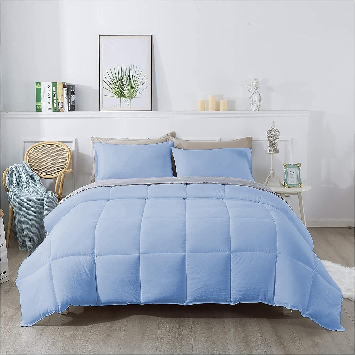 Luxury Reversible Comforter Set - Super King