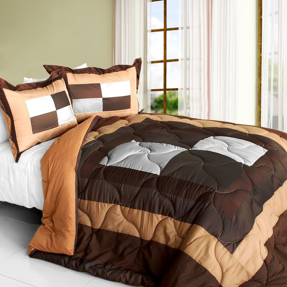 My Lilith Quilted Patchwork Down Alternative Comforter Set 1
