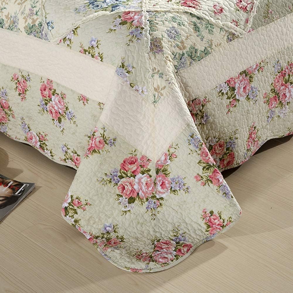 Wrinkle-Resistant Cotton Quilt Set Super King Size