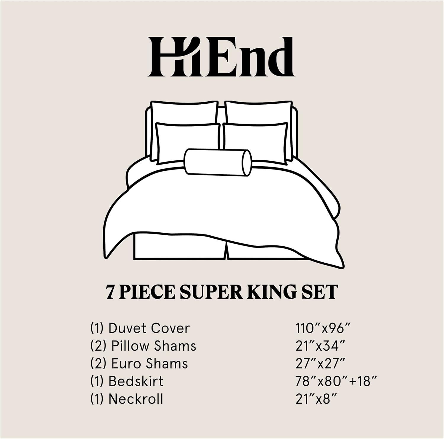 Paseo Road Rio Grande 7 Piece Duvet Cover Set 1