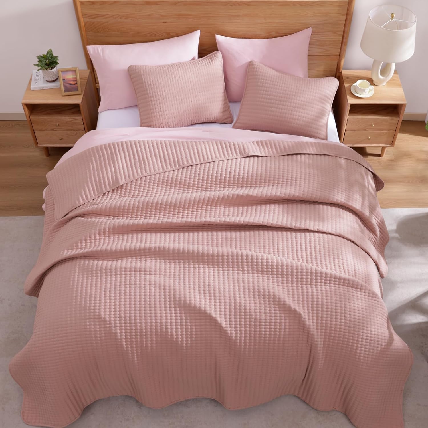 WRENSONGE Queen Size Quilt Bedding Set