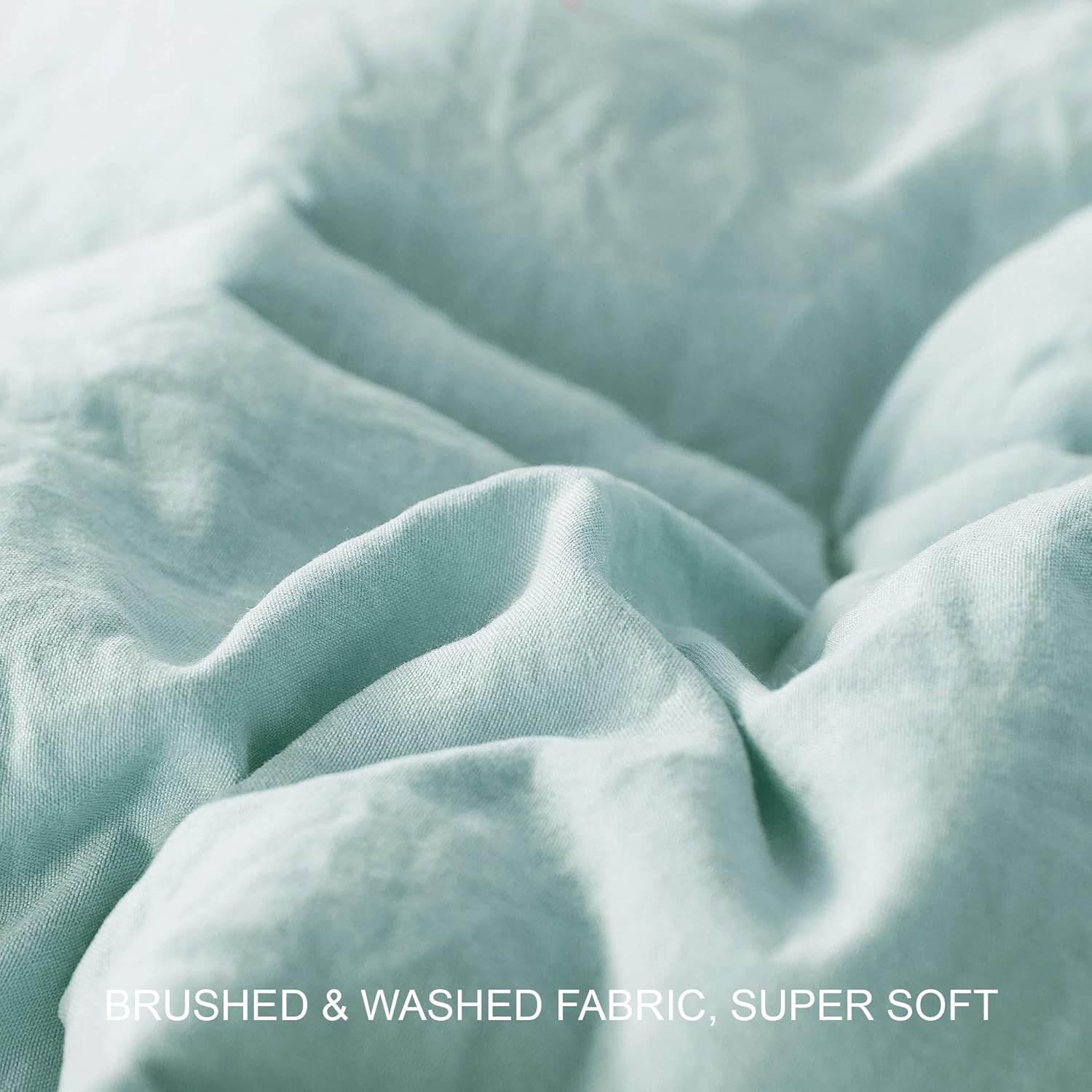 AnnaZ Home 3PC Comforter Set Light Blue Twin XL