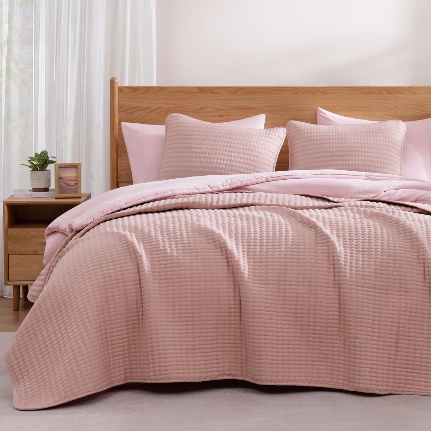 WRENSONGE Queen Size Quilt Bedding Set