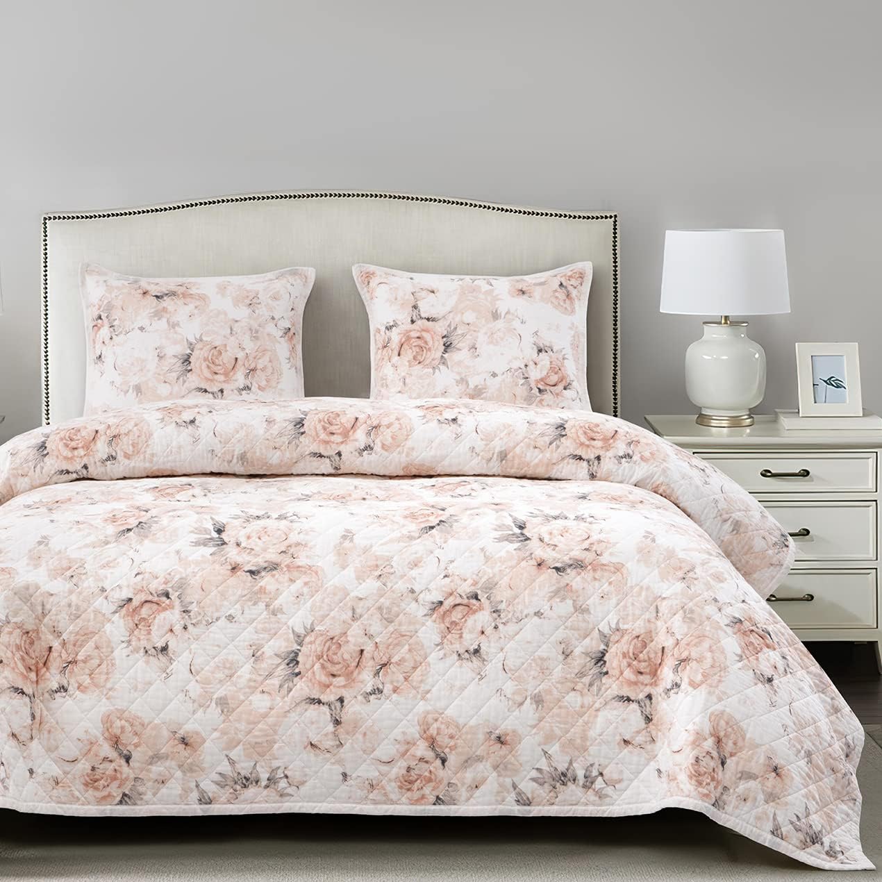 HiEnd Accents Colette 3 Piece Quilt Set