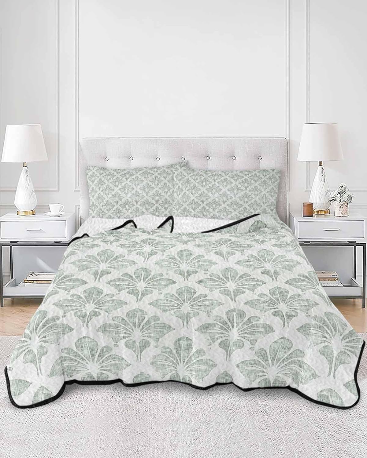 RisQiten Twin XL Quilt Set with Shams