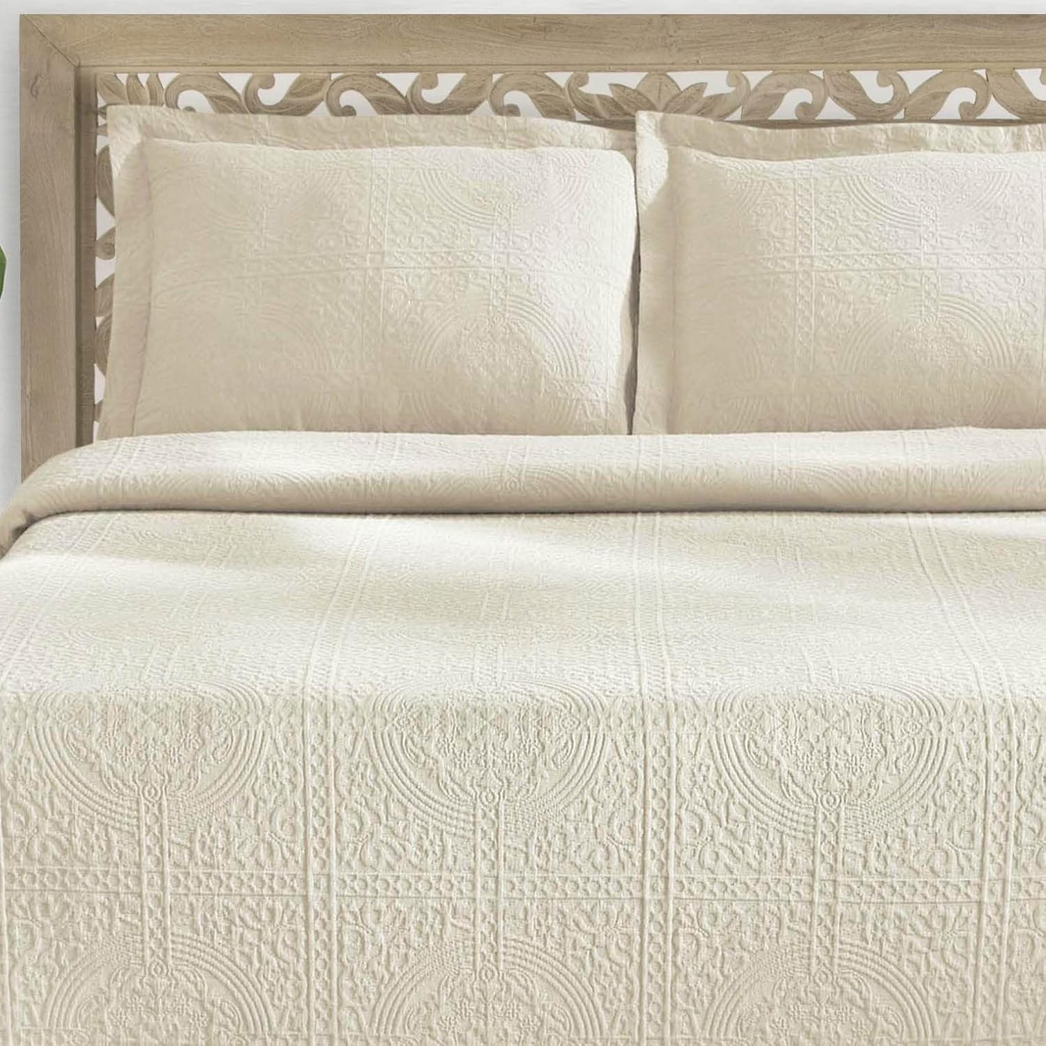 BLUENILEMILLS BNM Matelasse Bedspread Set of 3