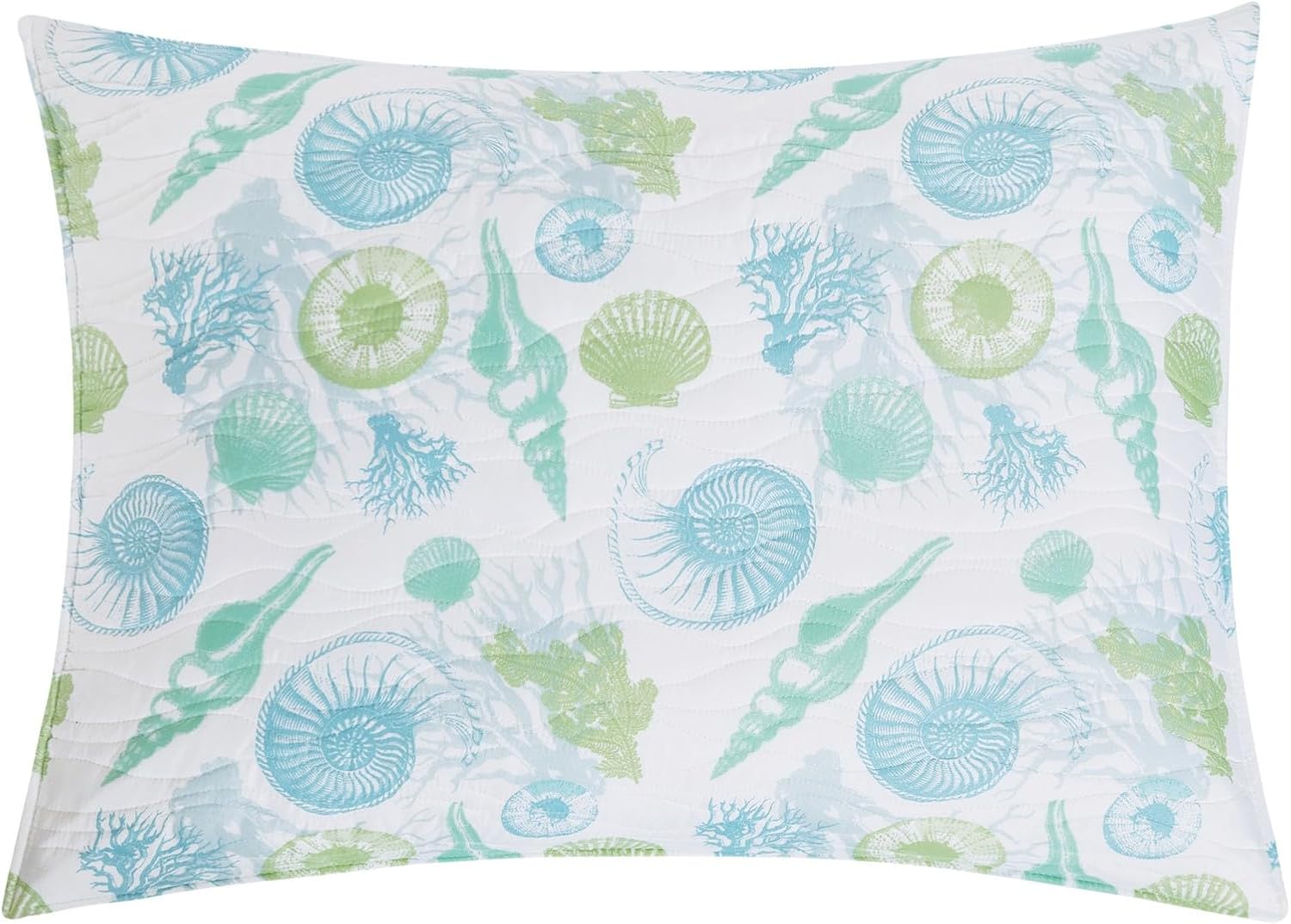 CF Home Delray Beach Ocean Theme Quilt Set Twin 2 Piece