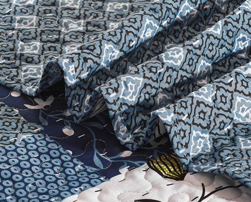 SLPR Pacific Coast Quilt Set - Twin Size with 1 Sham