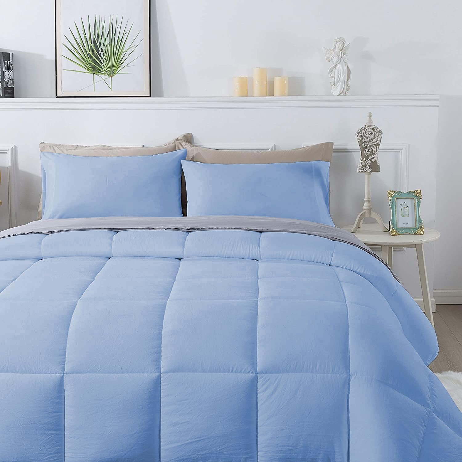 Luxury Reversible Comforter Set - Super King