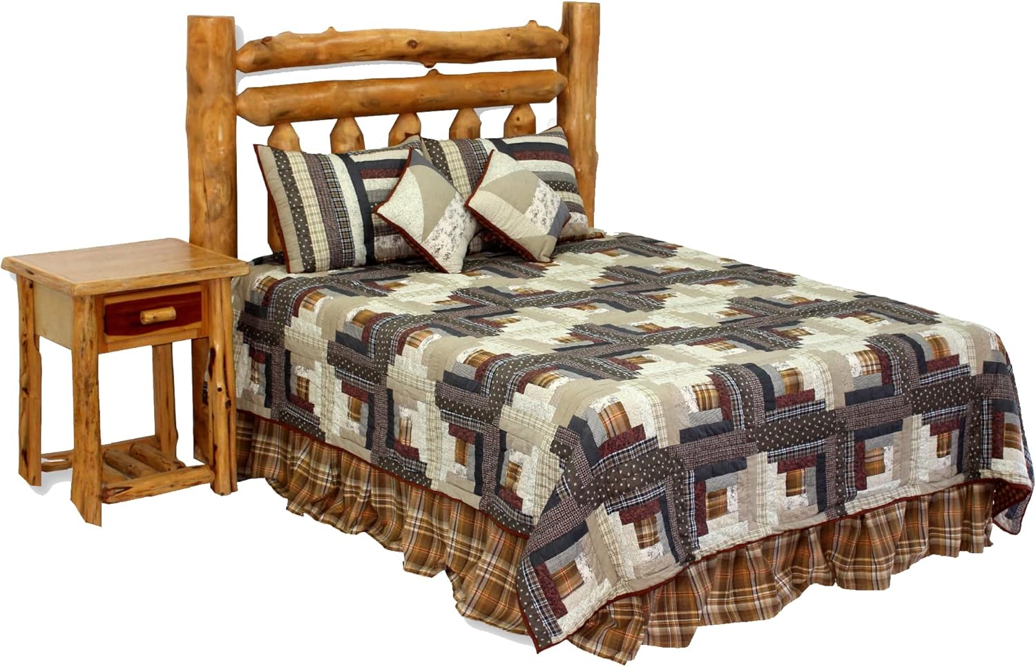 Patch Magic Heritage Log Cabin Quilt Set