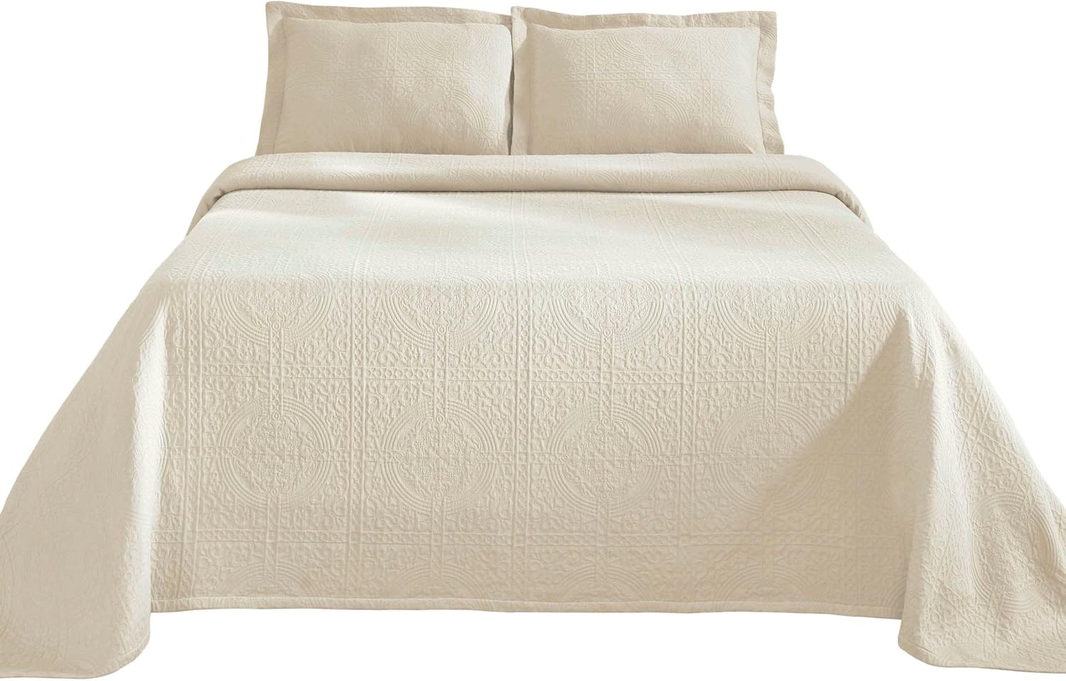 BLUENILEMILLS BNM Matelasse Bedspread Set of 3