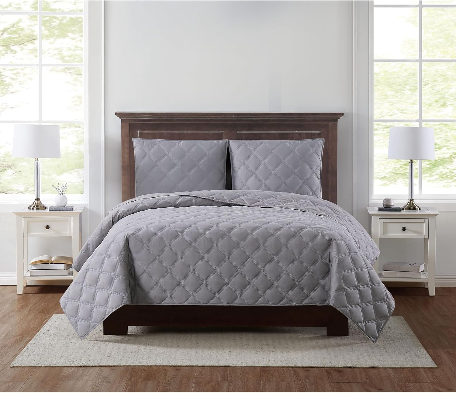 TRULY SOFT 3D Puff Quilt Set for Men Women