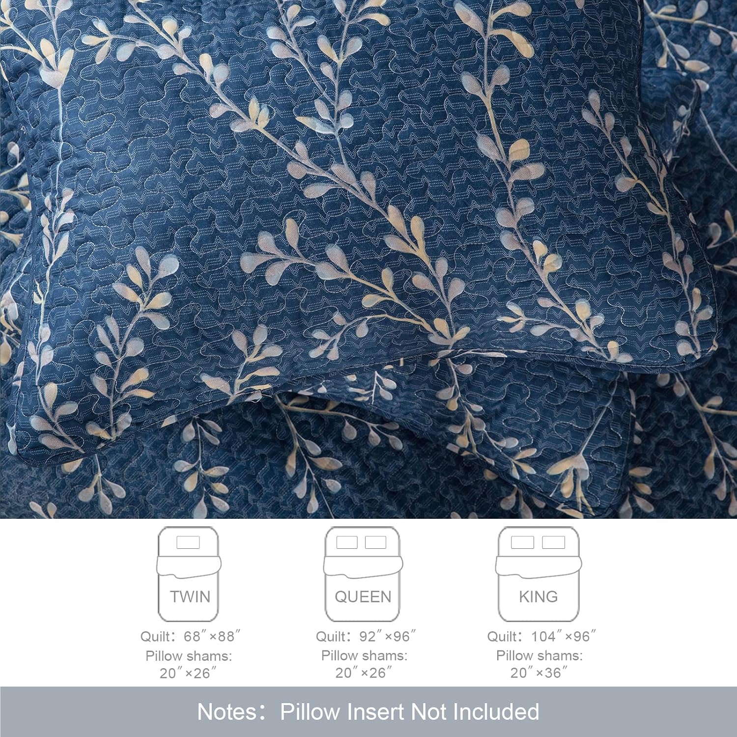Exclusivo Mezcla Reversible Boho Quilt Set King Size