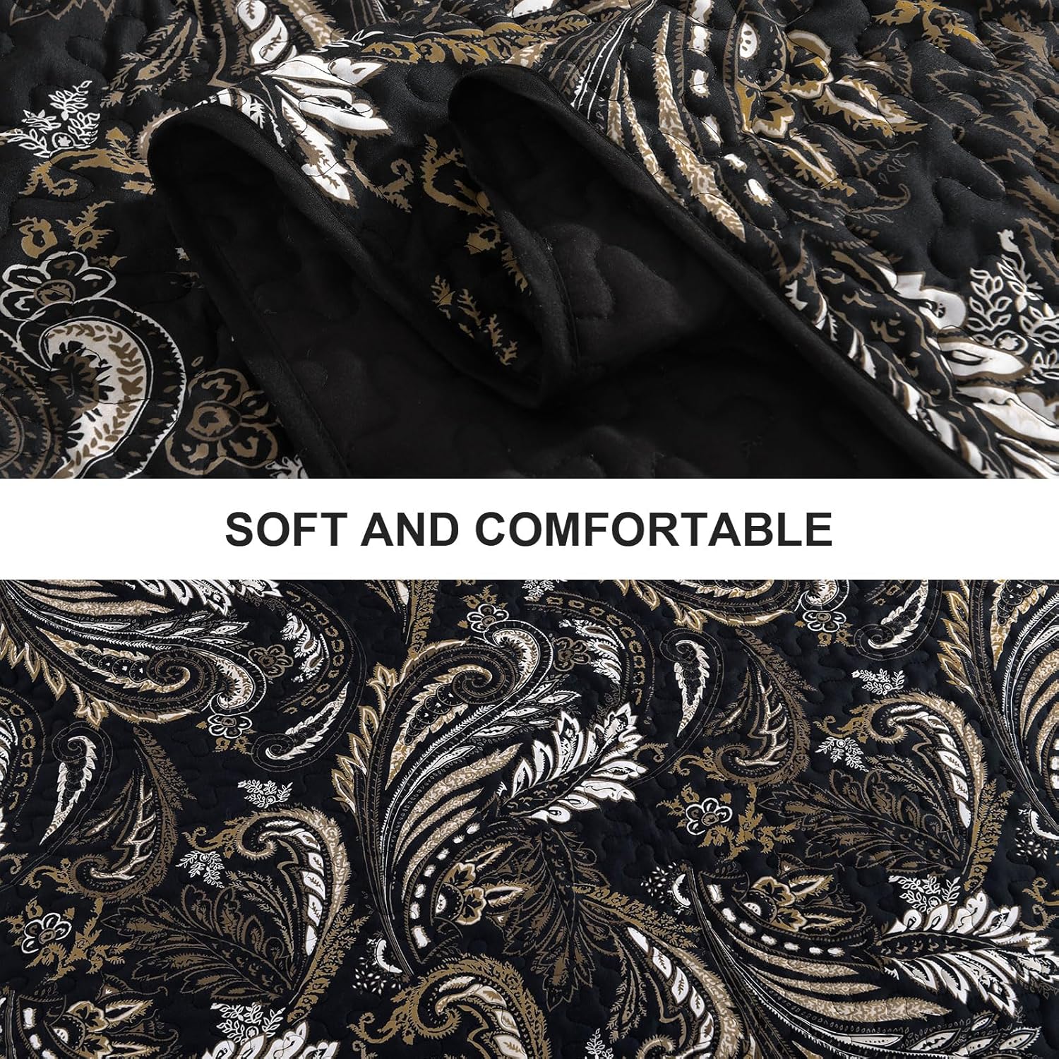 WONGS BEDDING Boho Quilt Set Queen Size