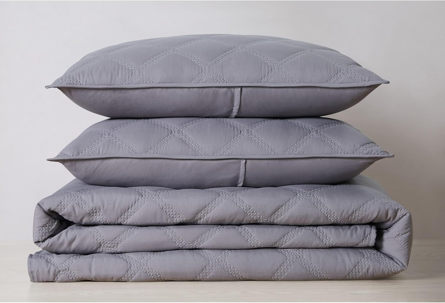 TRULY SOFT 3D Puff Quilt Set for Men Women
