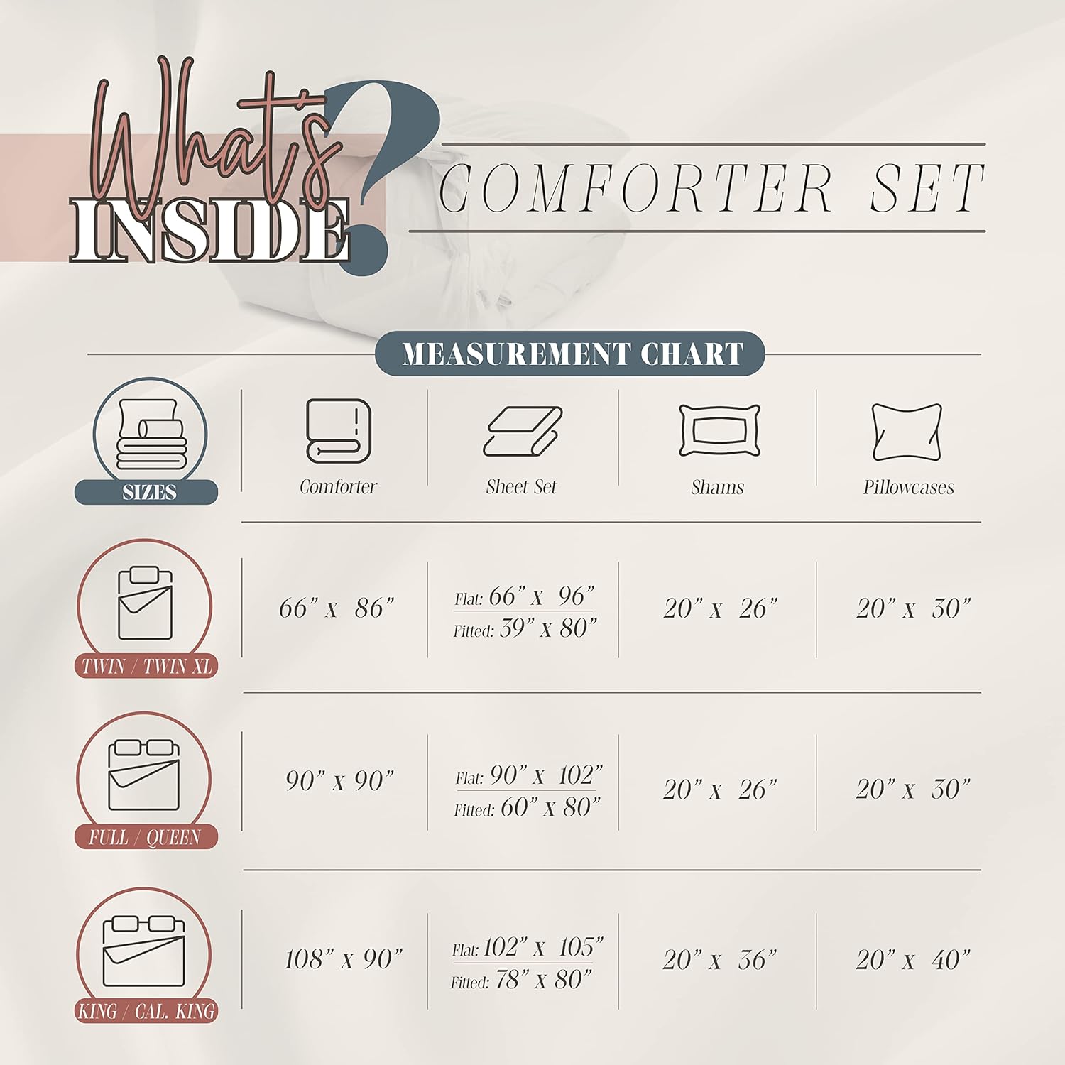 Elegant Comfort 10pc Infinity Bed-in-a-Bag Set