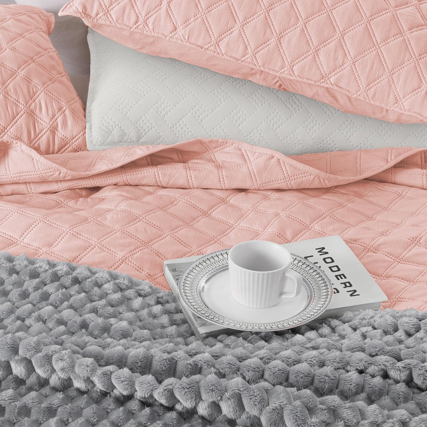 Exclusivo Mezcla Soft Quilt Set Queen Full Size