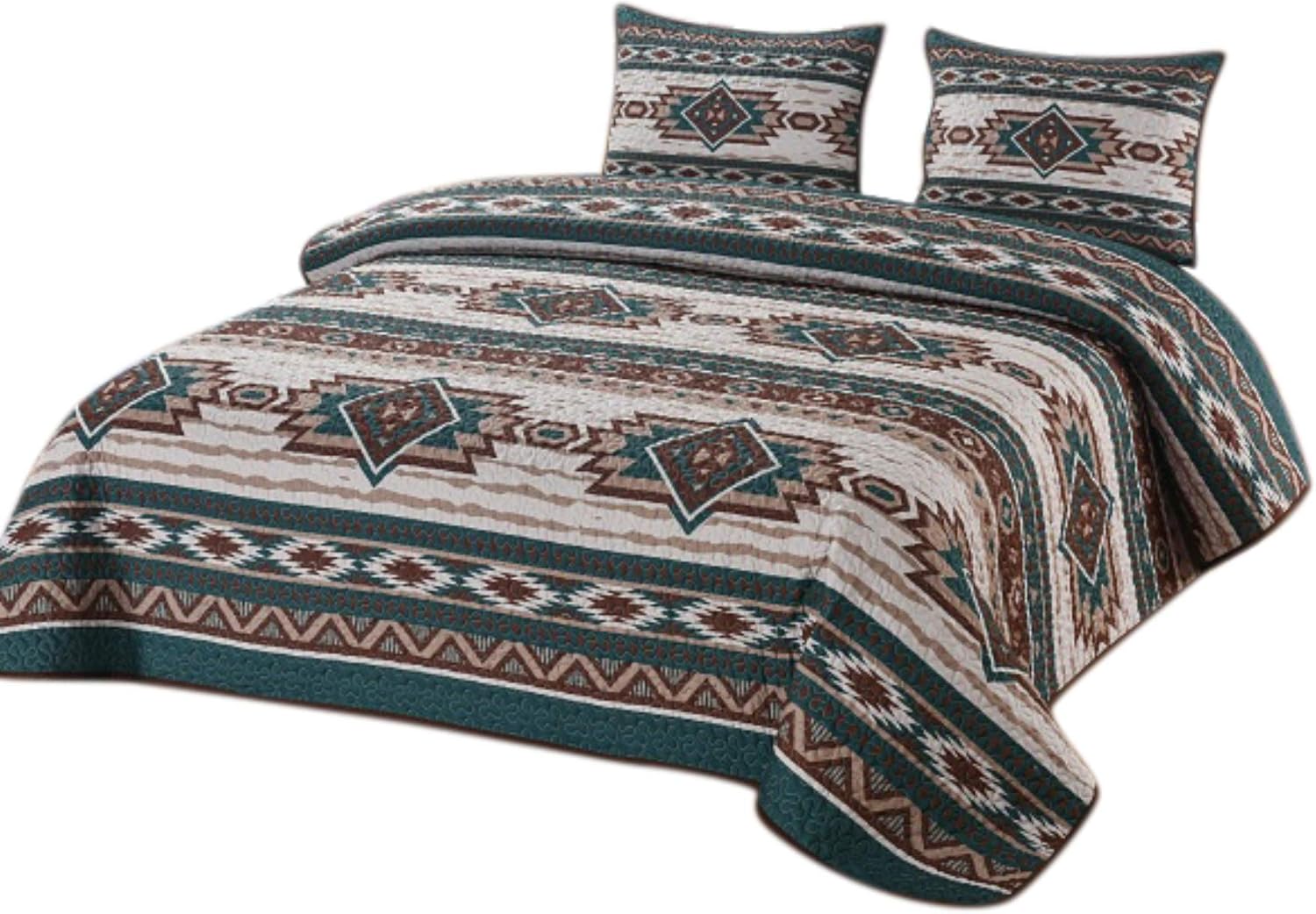 Wowser Desert Themed Queen Quilt Set 3 Piece