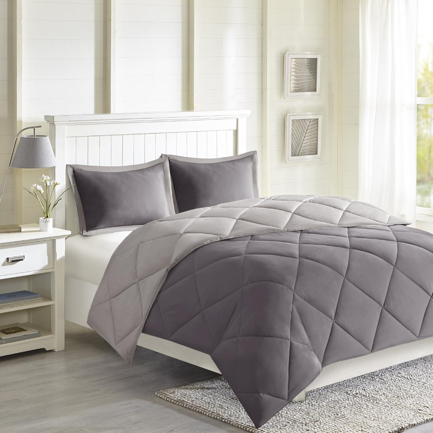 Madison Park Larkspur Reversible Comforter Set