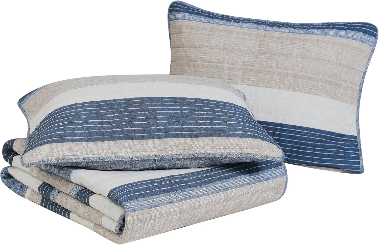 Nautica Queen Quilt Set with Matching Shams 1