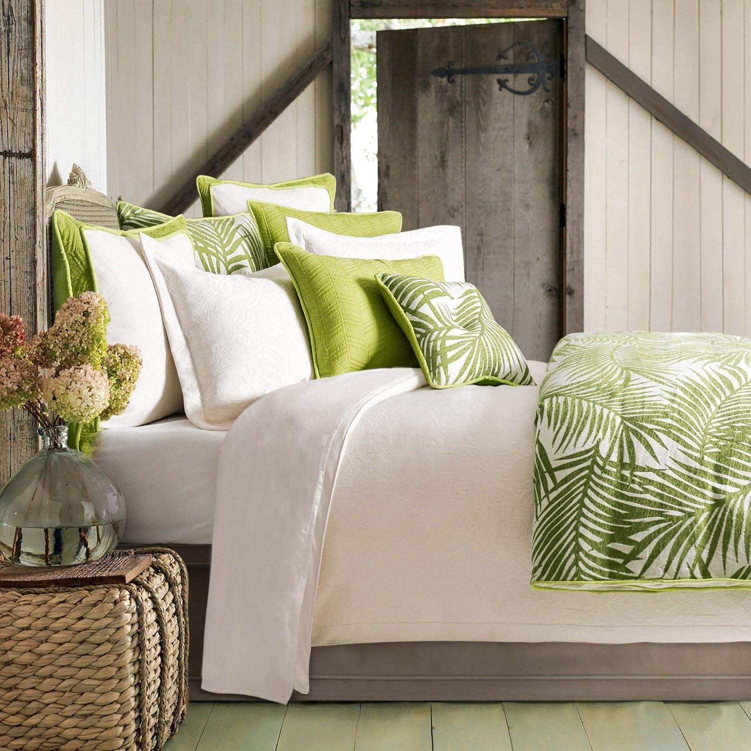 HiEnd Accents Capri 4-PC Coastal Duvet Cover Set Super King