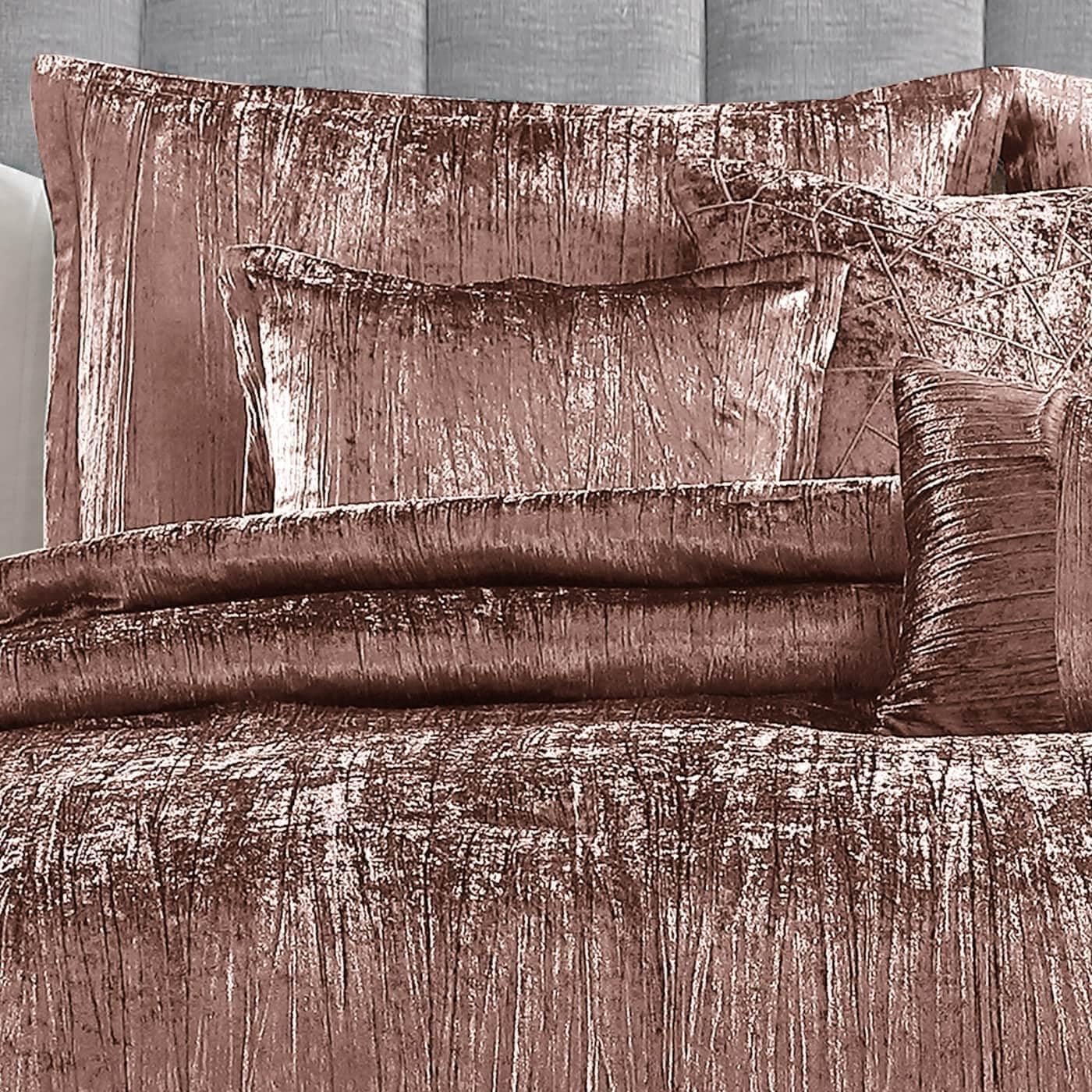 Riverbrook Home Turin Comforter Set King Blush 7 Piece