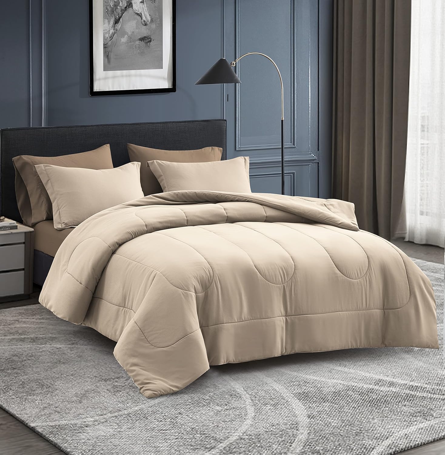 MapleStone Twin XL Comforter Set 5 Pieces Bed in a Bag