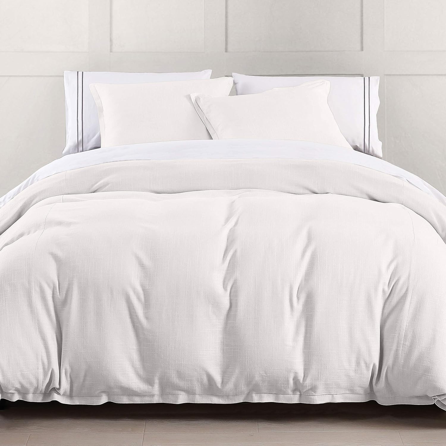 HiEnd Accents Hera Linen Duvet Cover 3 Piece Set