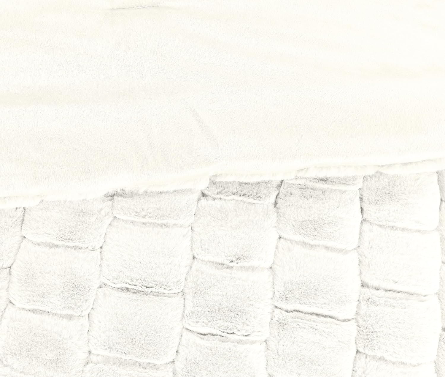 Elegant Comfort Faux Fur 3-Piece Comforter Set