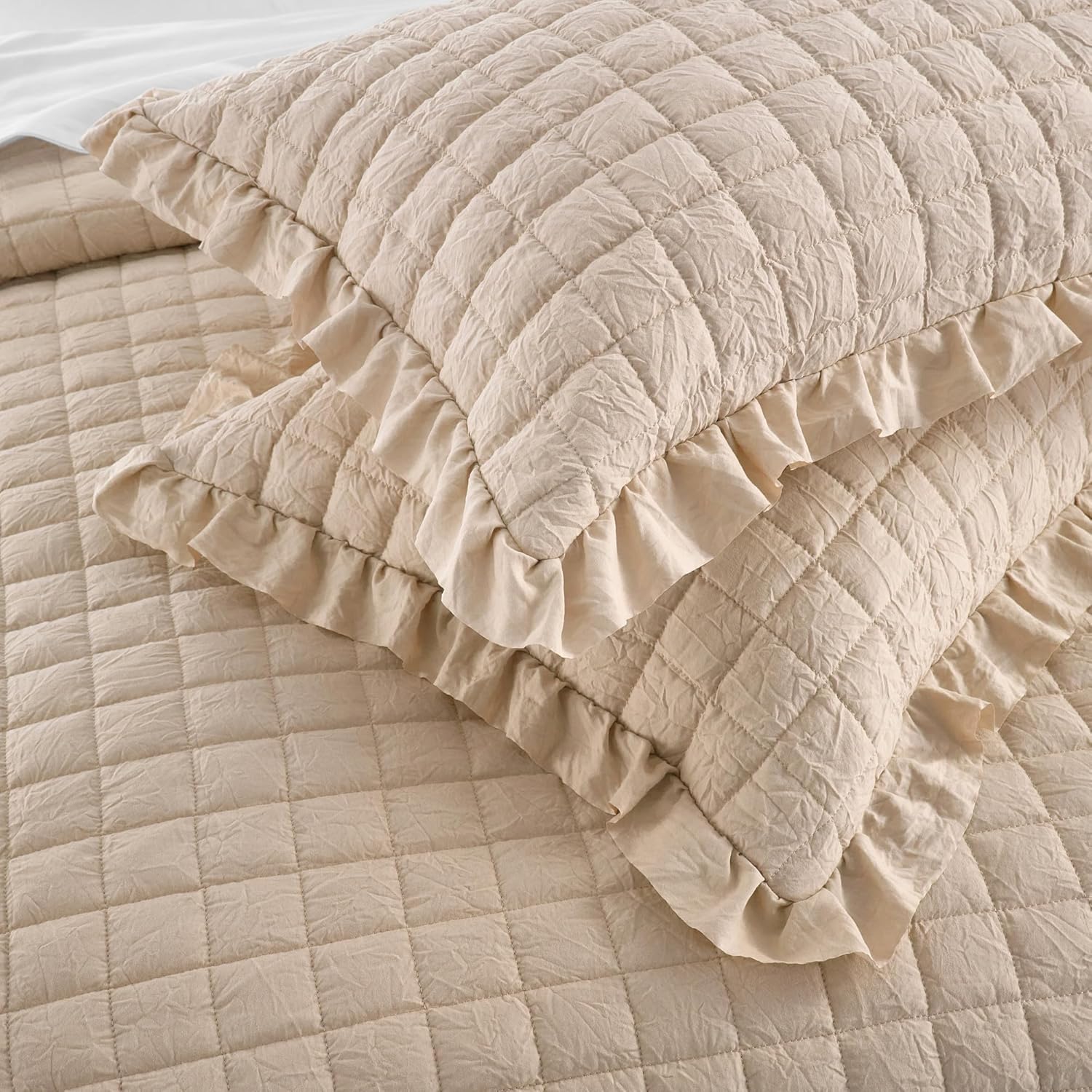 Chic Home Revel King Quilt Set Rose Pink 1