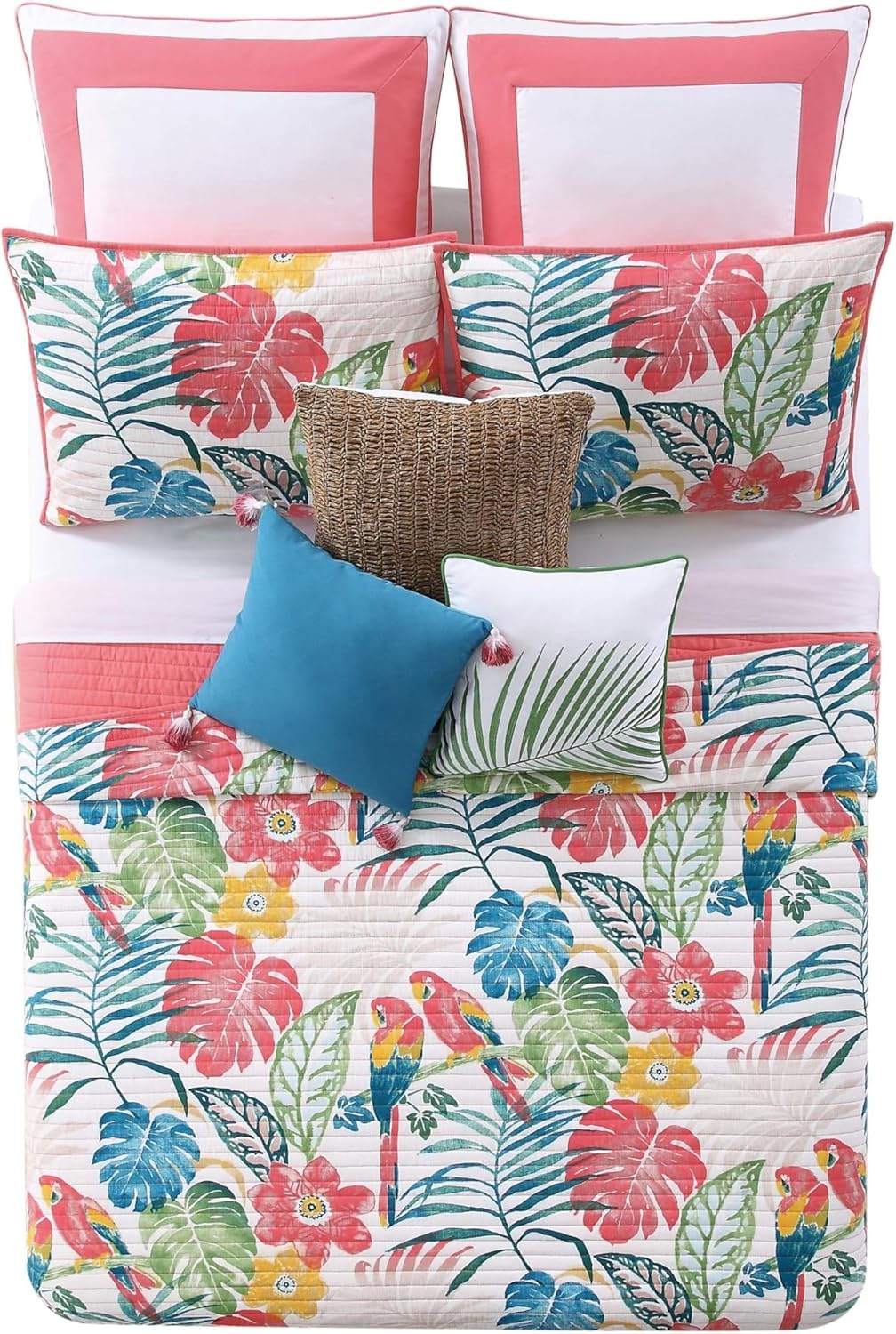 Coco Paradise Quilt Set Twin XL Multi 2 1