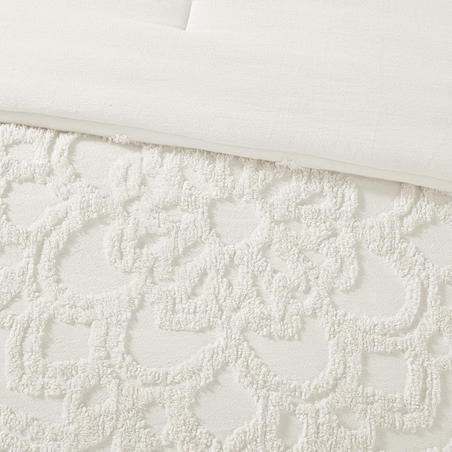 Madison Park Laetitia Tufted Cotton Chenille Comforter Set
