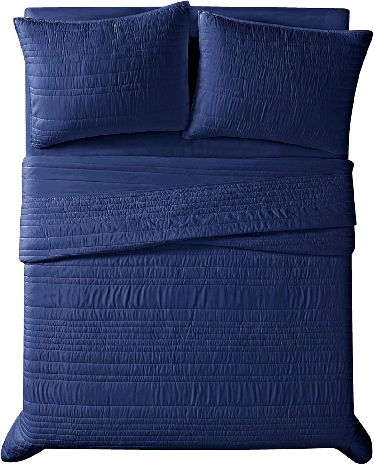 TRULY CALM Quilt Set Twin XL Navy