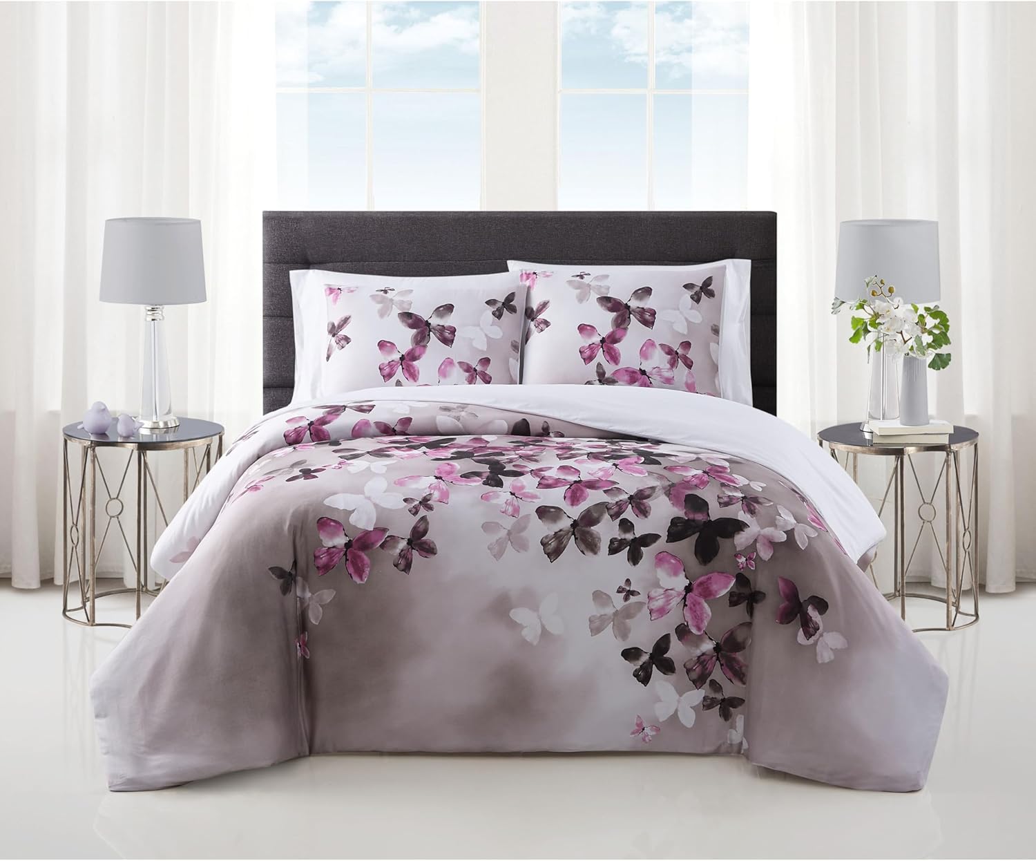 Pem America Vince Camuto Lissara Multi Cotton Comforter Set 1