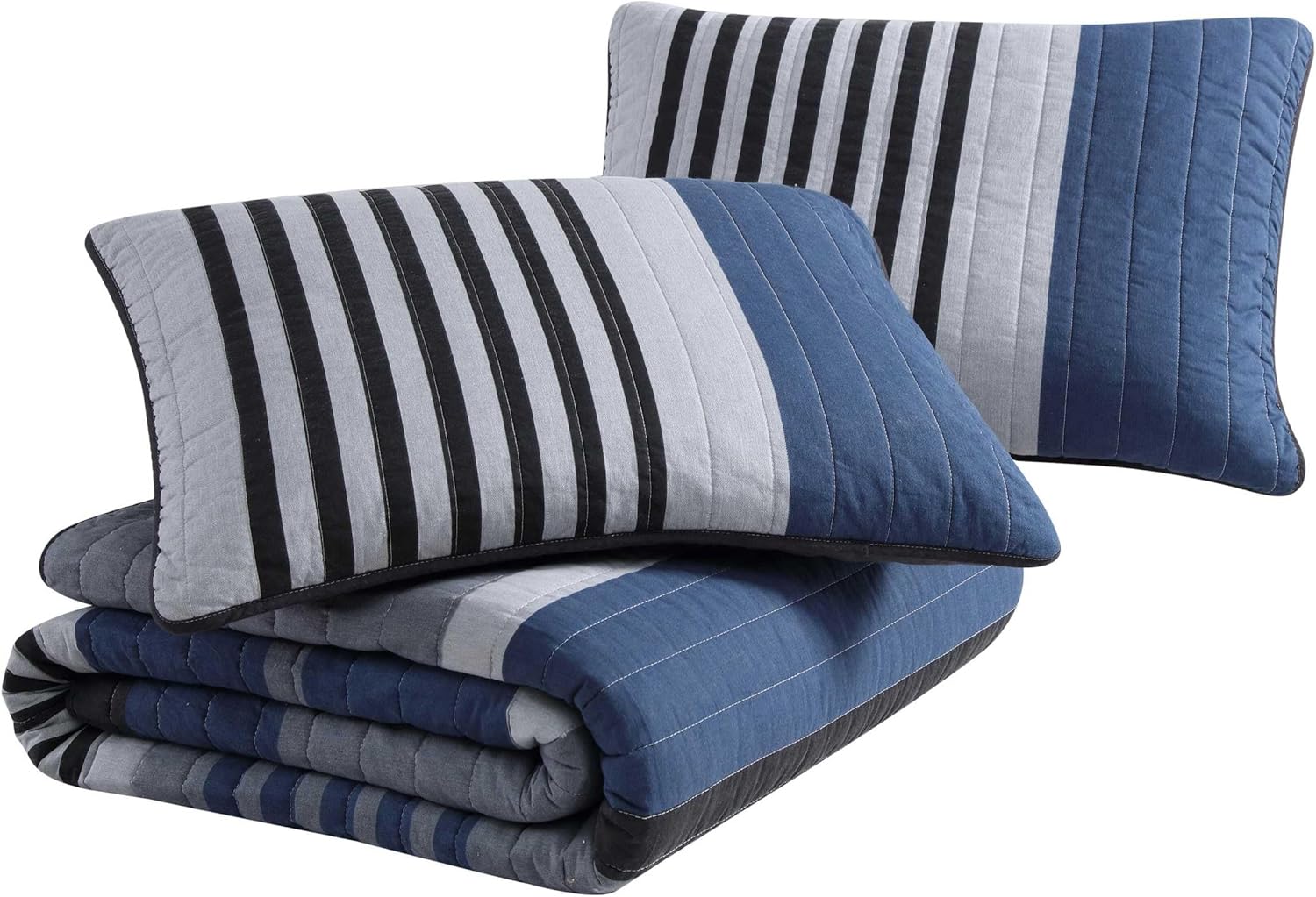 Nautica Twin Quilt Set - Reversible Cotton Bedding