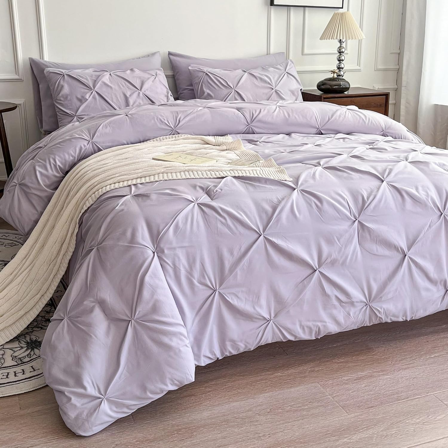 MapleStone Twin XL Comforter Set - Light Purple