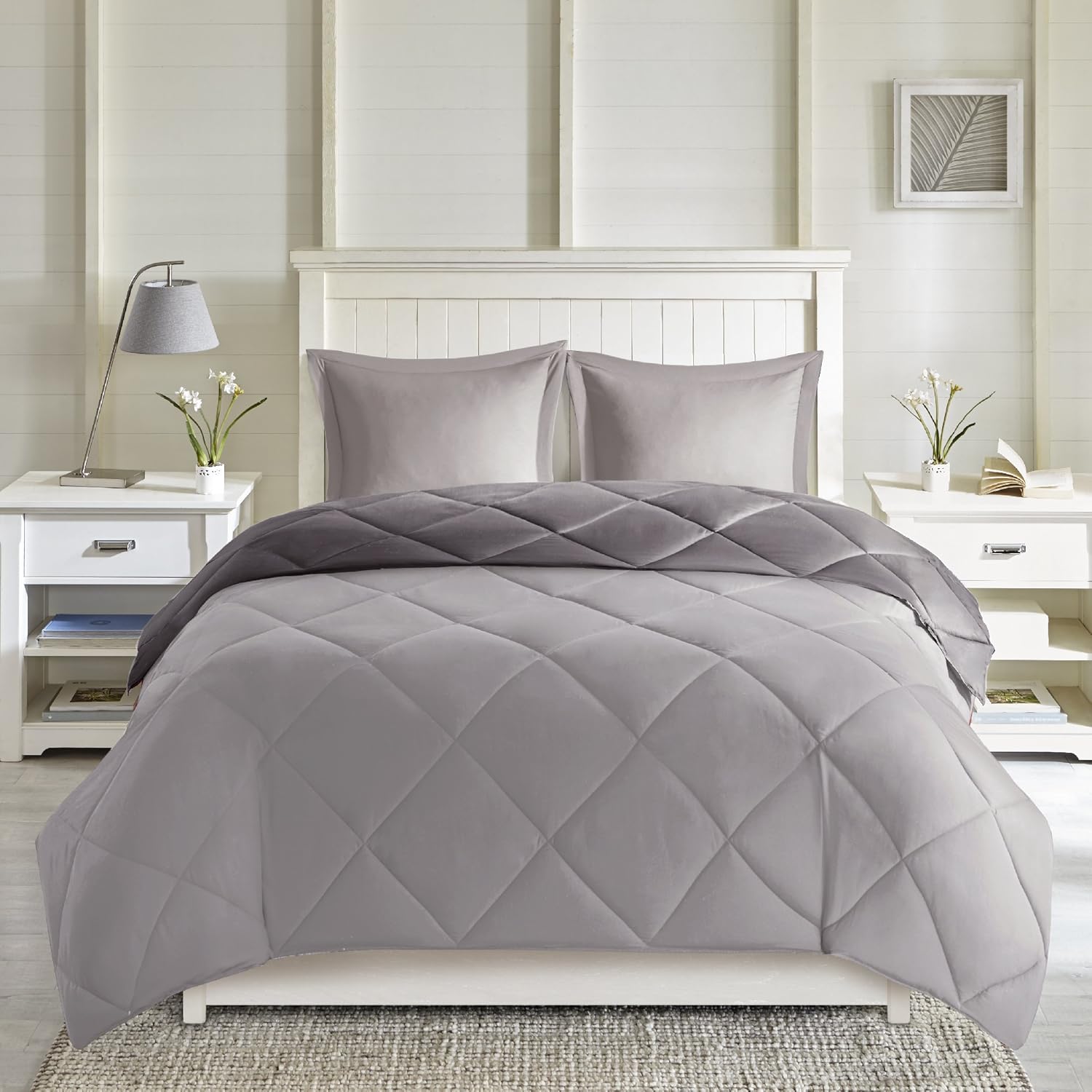 Madison Park Larkspur Reversible Comforter Set