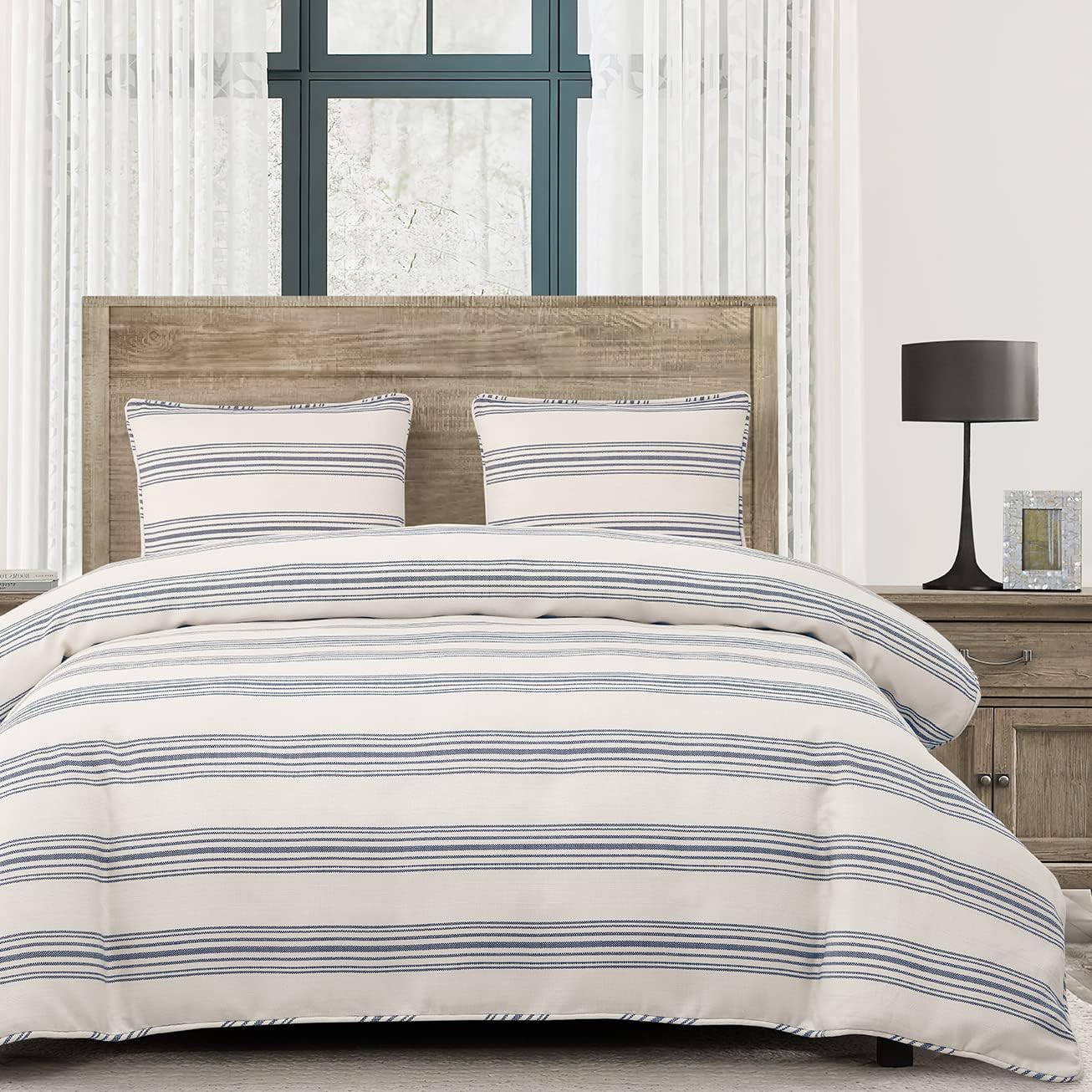 HiEnd Accents Prescott Farmhouse Bedding 3-Piece Set