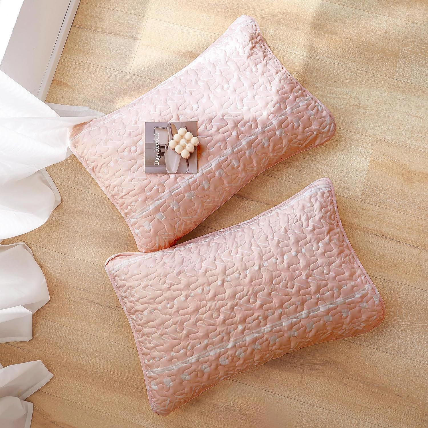 JANZAA Queen Size Quilt Set 3PCS Reversible