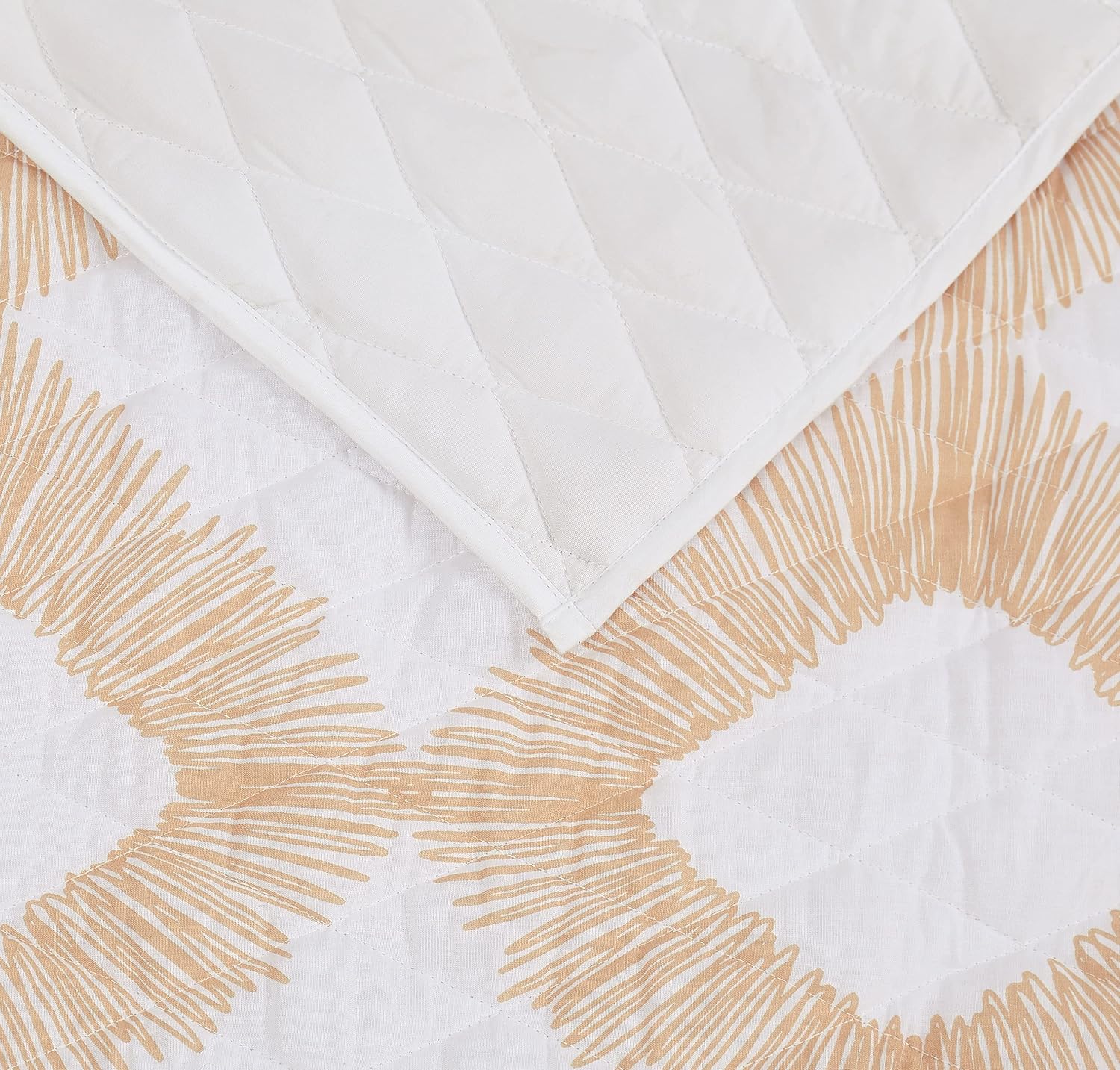 Brooklyn Loom Sun Diamond Quilt Set Twin XL 1