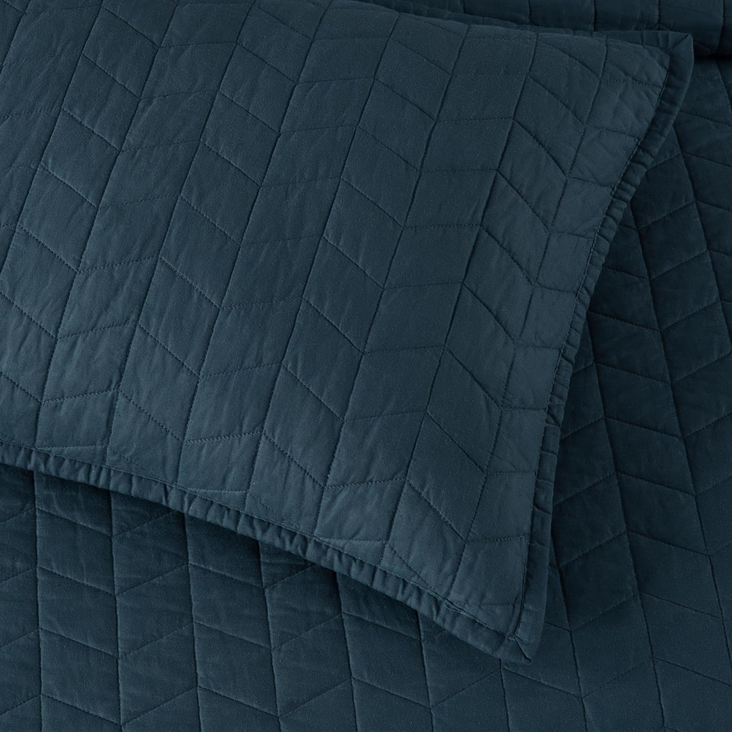 Chezmoi Collection Madrid 3-Piece Cotton Quilt Set