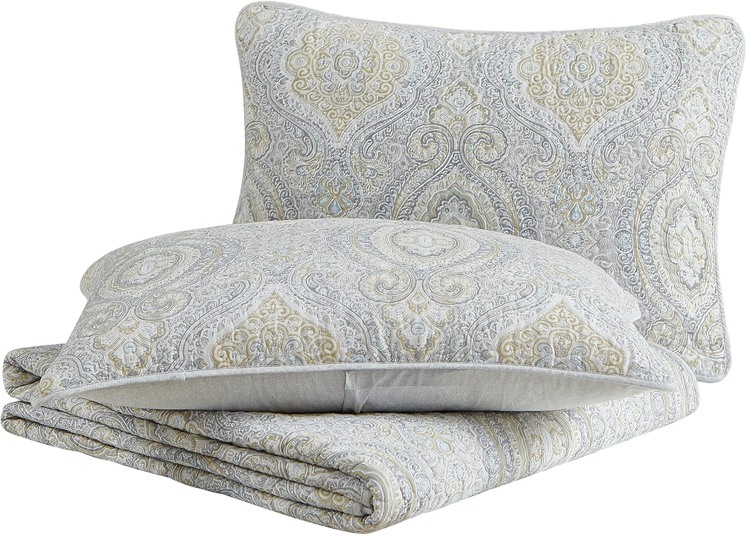 Tommy Bahama Twin Quilt Set Reversible Cotton