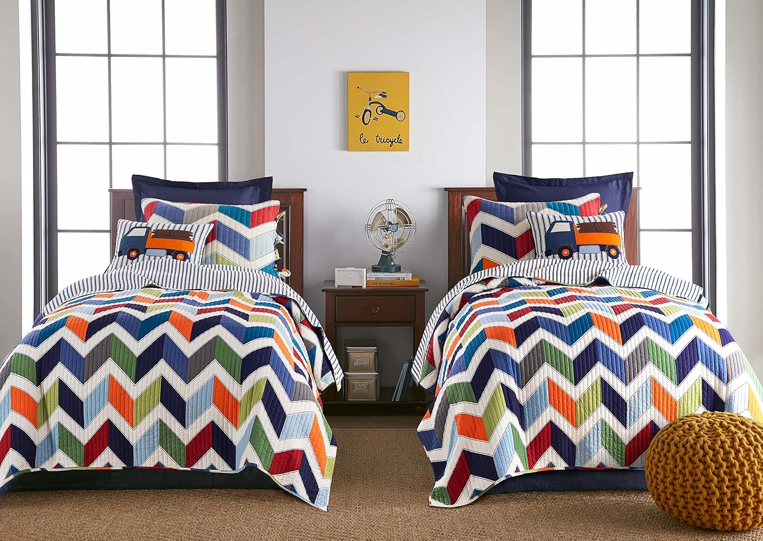 Levtex Home Dominik Quilt Set - FullQueen